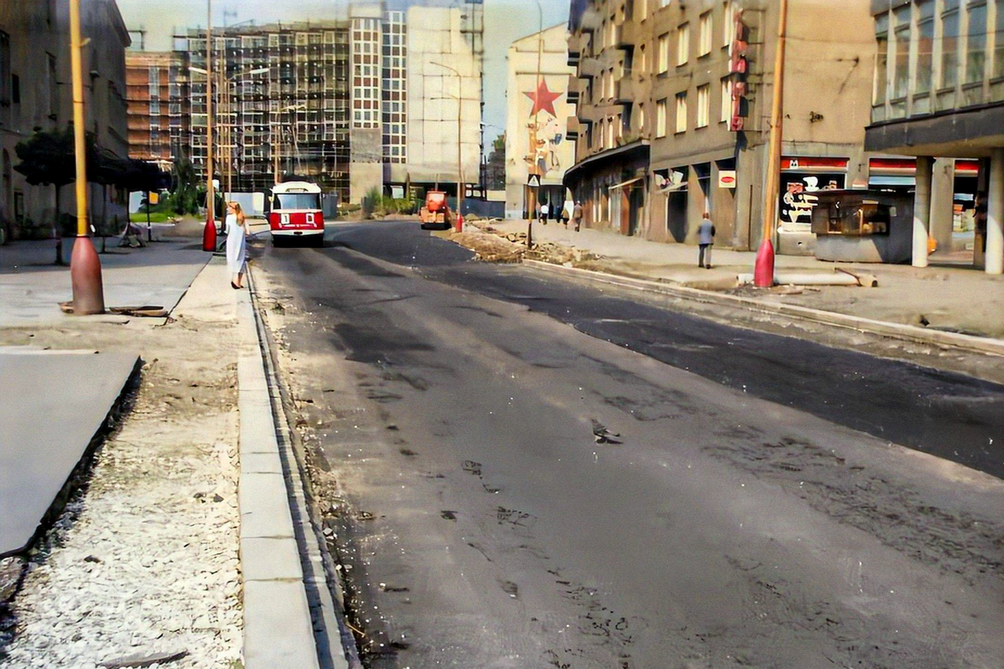 Přestavba Horního náměstí a výstavba Hotelu Koruna