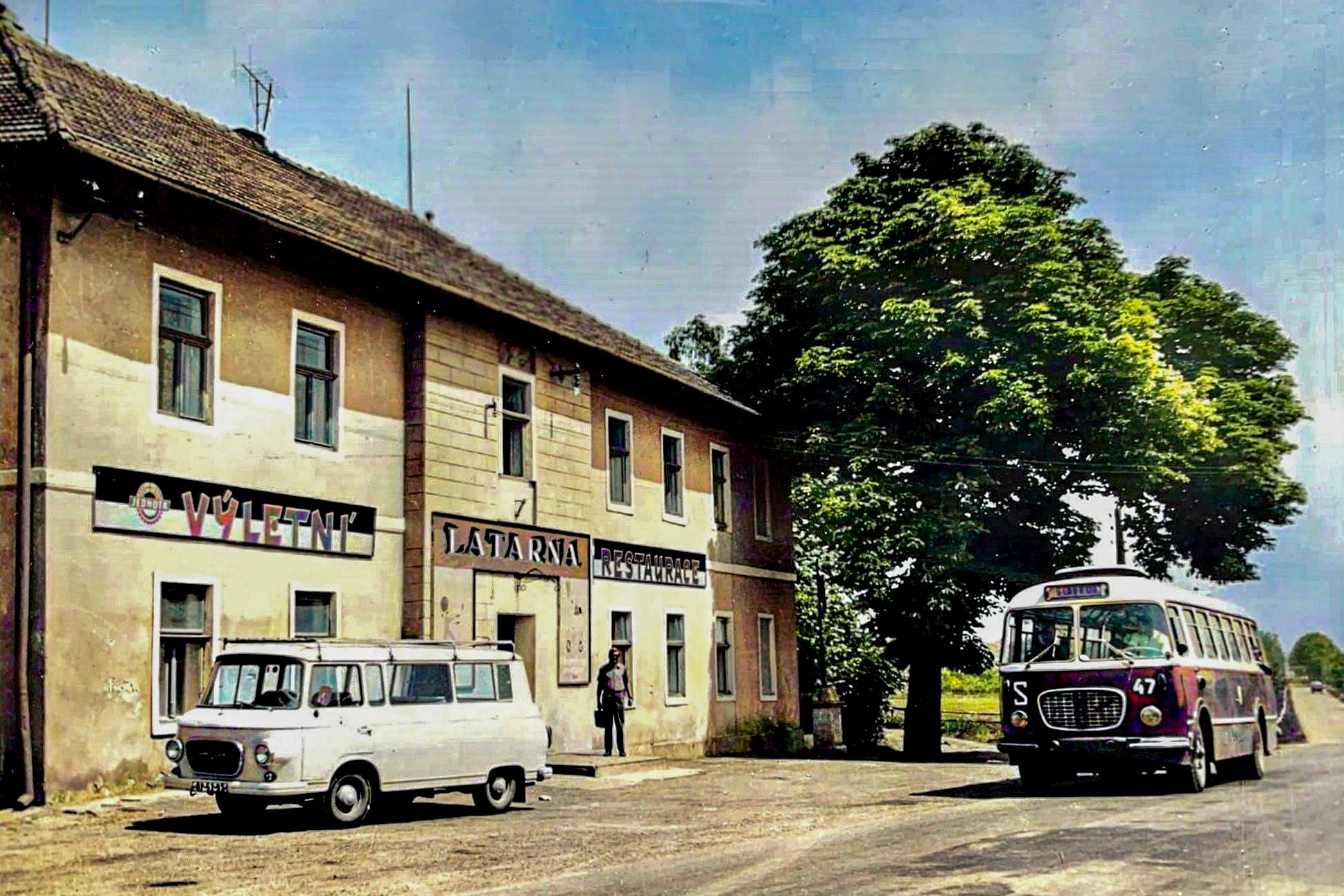 Výletní restaurace Latarna na hranici Opavy a Slavkova