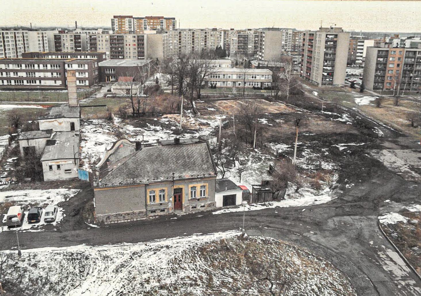 Pohled na Hálkovu ulici