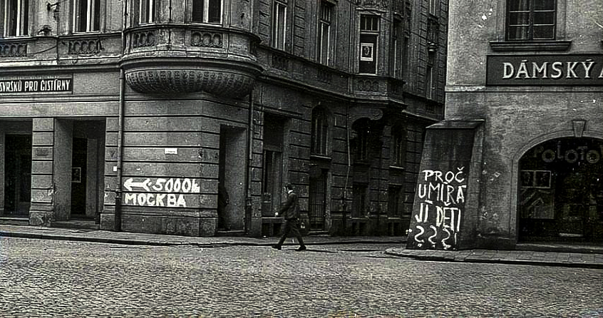 Příchod okupačních vojsk 21. srpna 1968