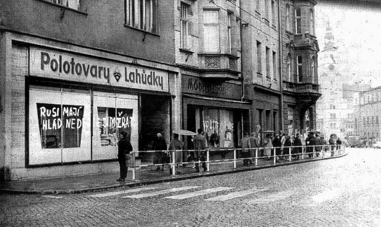 Příchod okupačních vojsk 21. srpna 1968