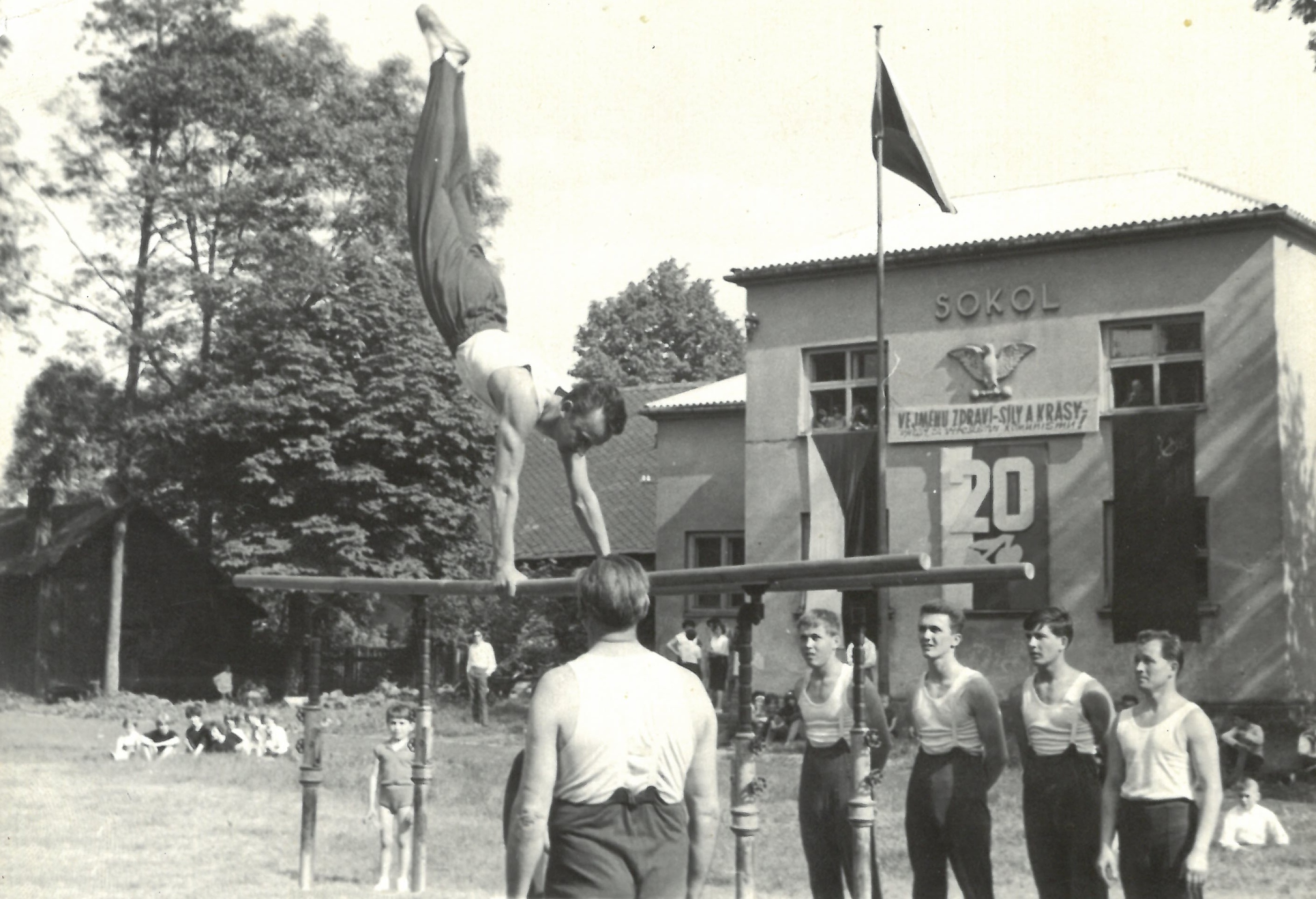 Veřejné cvičení Sokola Kylešovice