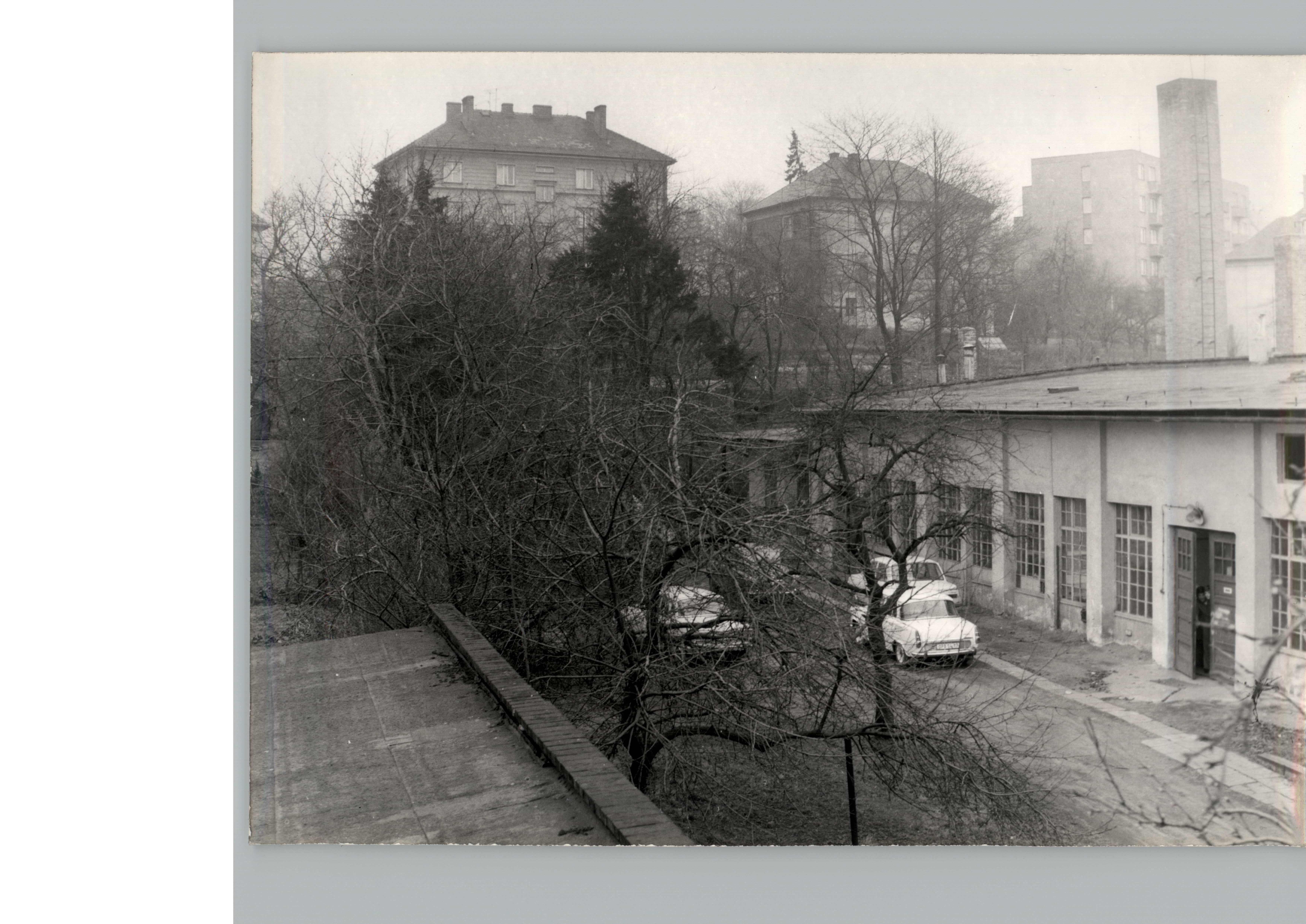 Staré školní dílny strojní průmyslovky